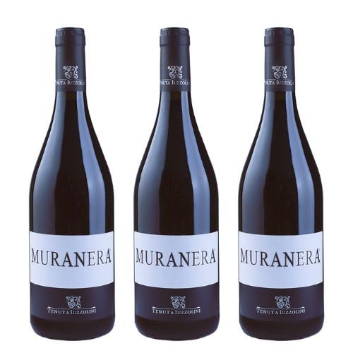 Tenuta Iuzzolini Muranera Vino Rosso IGT 14,5% in Vol. - 3 Bottiglie 0.75 Lt - Vino Calabrese di alta qualità -