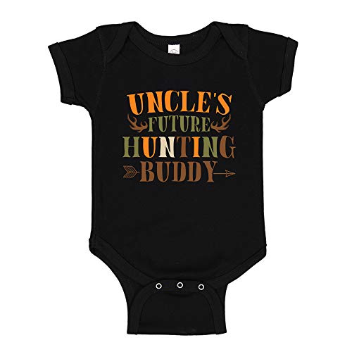 Uncle's Future Hunting Buddy Baby Bodysuit One Piece or Toddler T-Shirt for Niece Nephew Little Hunter