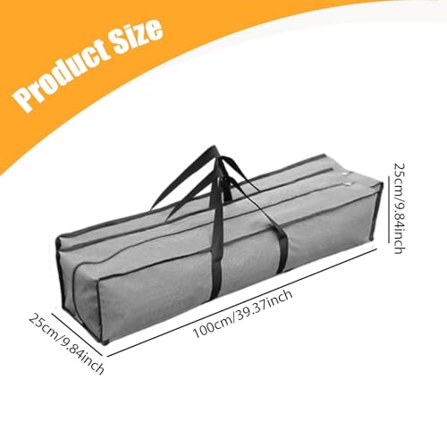 Sac de transport camping imperméable 99 cm housse table enroulable zippée - 2