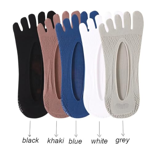 Calcetines de cinco dedos para evitar rozaduras con malla invisible 5