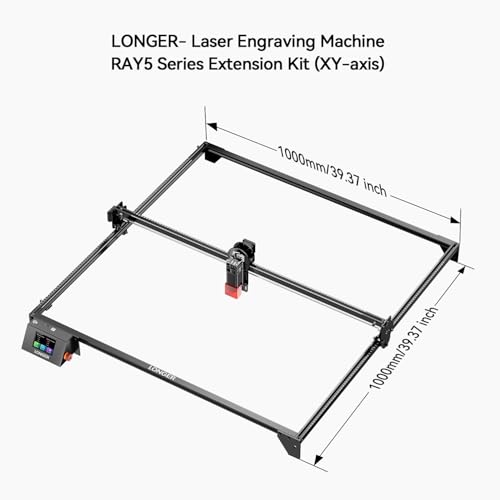 Image of LONGER Ray5 20W Laser Engraver, Laser Cutting Machine for Wood Metal