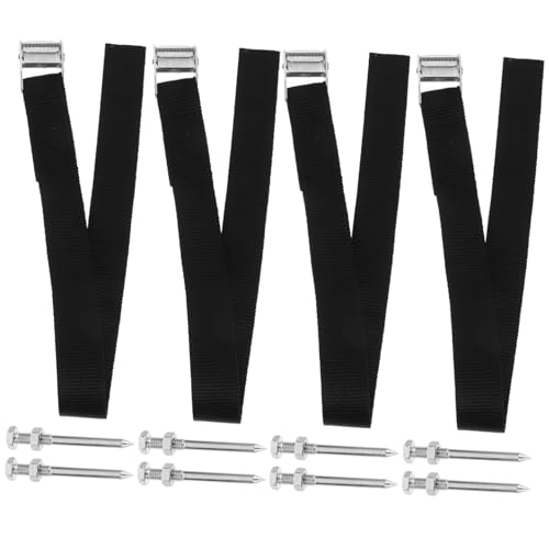 NAMOARLY Grass Aerator for Lawn Shoes 30pcs Lawn Aerator Spikes Straps Wear-Resistant Metal Nail Shoes for Easy Use