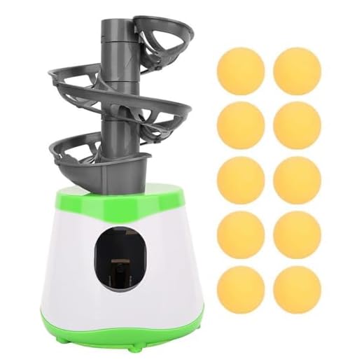 Robô de Tênis de Mesa, Lançador Automático Portátil, Material ABS, robô de Tênis de Mesa, Brinquedo de Entretenimento para Iniciantes, Amantes de Pingue-pongue