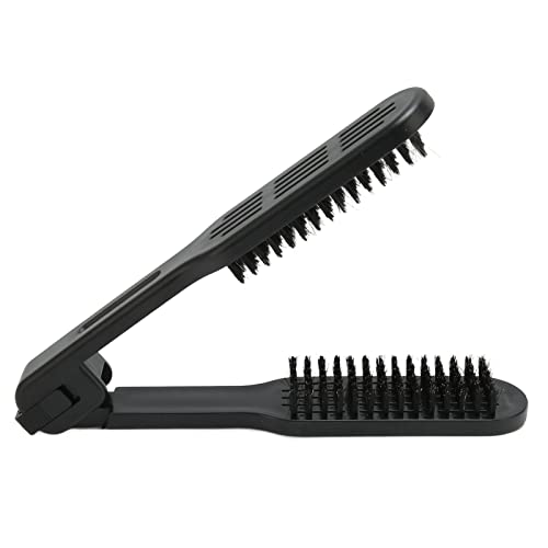 Peine alisador para cabello con cerdas de nylon dobles miniatura 3