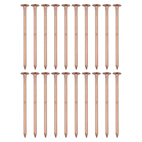 Tree Root Removal Nails Copper Tree Stump Killer Nails Solid Spikes for Root Removal and Killing Unwanted Trees, Heavy Duty Garden Hardware(C)