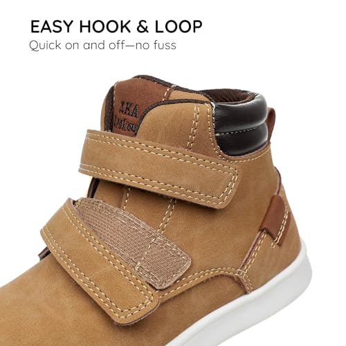 Apakowa Toddler Kids Boys Autumn Fall Boots Water Resistant (Toddler/Little Kid)3