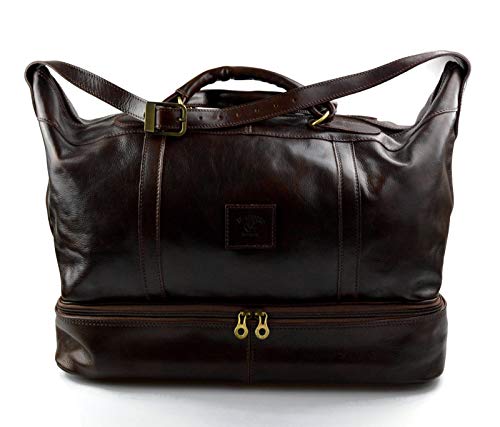 Sac bagage à main en cuir spacieux pour voyager sans encombre en cabine