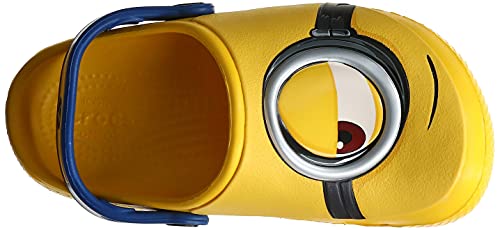 Sandália Crocsfunlab Minions Clog, Crocs, Criança-Unissex, Amarelo, 33