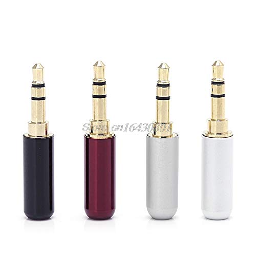 Buyme 3 Poles 3.5Mm Audio GoldPlated Headphone Plug 3.5 RCA Connectors