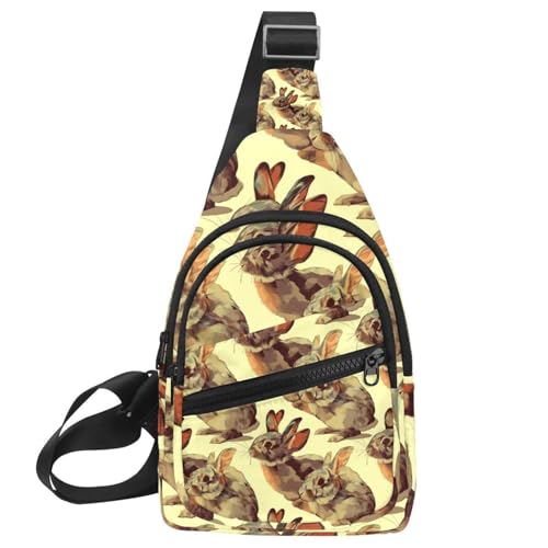 Mochila cruzada para senderismo y correr con diseño riñonera ajustable ligera