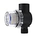 Inline Water Filter,14 Female Thread Inline Filter 50 Mesh Screen Plastic Construction Water Strainer for Pipeline