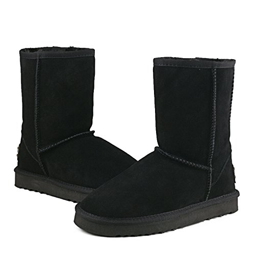 AUSLAND Genuine Suede Women's Classic Snow Boots Waterproof Winter Boot4
