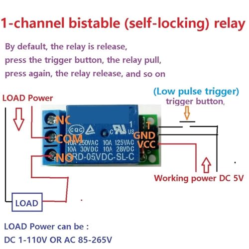 Relais à impulsion 12V 24V pour stabiliser les circuits électriques sans surchauffe - 5