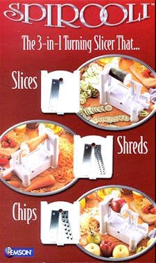 Emson Spirooli 3-in-1 Turning Slicer