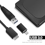 Aiolo Innovation 320GB External Hard Drive Ultra Slim Portable HDD-USB 3.0 for PC, Mac, Laptop, PS4, Xbox one,Xbox 360 HD-A4 - Image 4