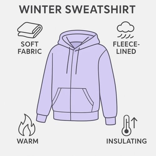 Image of ADBUCKS Women's Oversized Winter Jacket Sweatshirts Casual Drawstring Clothes Zip Up Hoodie with Front Pocket Ii Womens Hoodies Ii