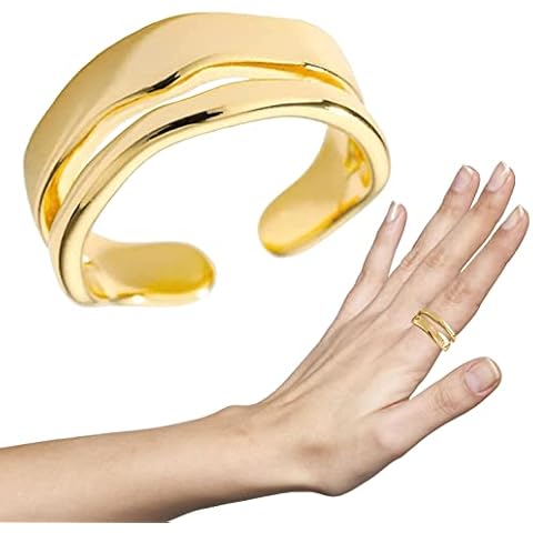 shifengzhou Anxiety Meditation - 925 Sterling Silver Open Stress s - Adjustable European Style Stackable s For Friend Gifts, Worry, Wedding Band Cover