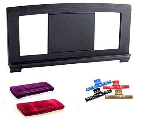 USA Music Stand Compatible with some Yamaha keyboard Music Score Stand +dust cover (38'x18 ') Sheet Music Stand ?+1clip?