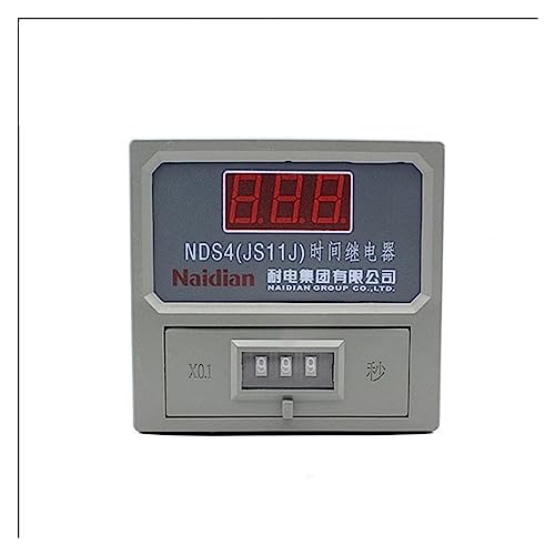 Relé de tiempo NDS4 temporizador digital JS11J de resistencia eléctrica de 1 unidad