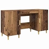 【Compact mais fonctionnel】 Avec des dimensions de 140 x 50 x 75 cm, ce bureau est fait pour les bureaux à domicile, s'adaptant facilement divers espaces. Que ce soit dans un environnement minimaliste ou en tant que pièce maîtresse dans une étude cosy, sa taille aide à rester organisé et concentré. Parfait pour ceux qui cherchent à créer un espace de travail efficace et ordonné.