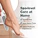 Probelle Double Sided Multidirectional Nickel Foot File Callus Remover - Immediately Reduces calluses and Corns to Powder for Instant Results, Safe Tool (White)