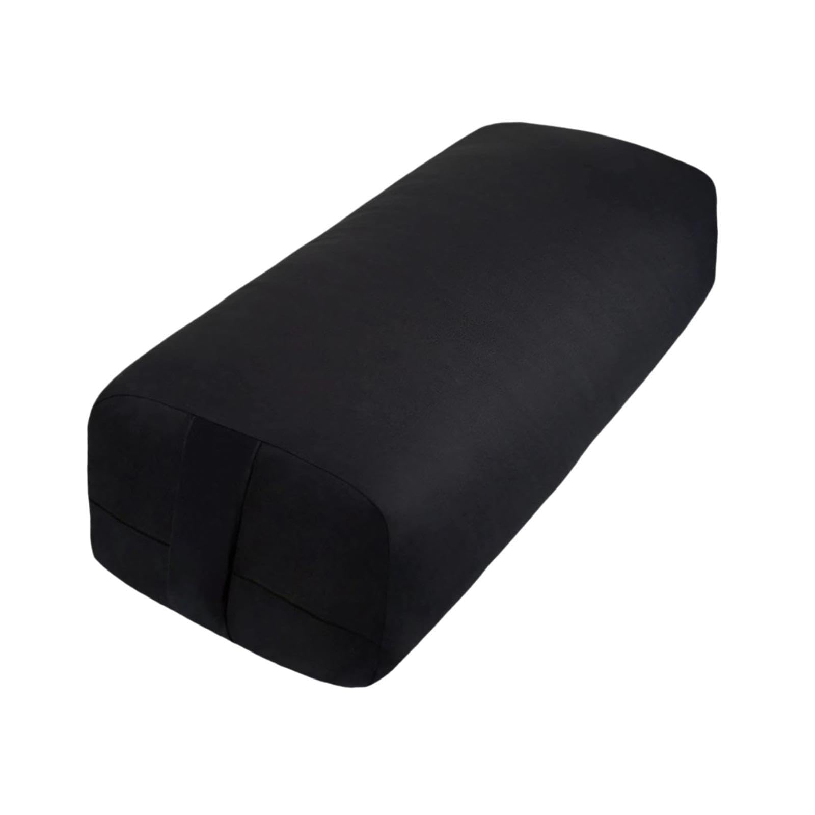 Cuscino da con Fodera Rimovibile E Lavabile per Uomo E Donna, Strumento per Lo, Cuscino per L'equilibrio delle Gambe E Supporto Durante, Rettangolo Nero