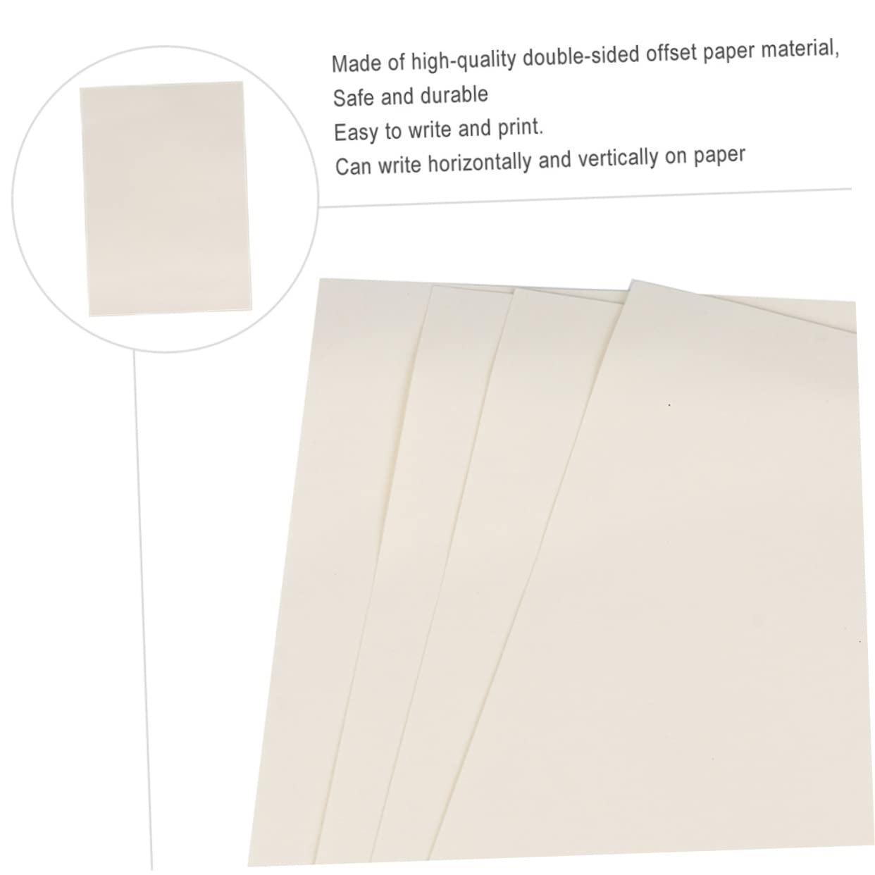 STOBOK 45feuilles Papier Certificat Imprimable De Papier Intérieur Pour Diplômes Et Certificats Utilisation Scolaire Et Professionnelle Résistant Aux Taches Encre