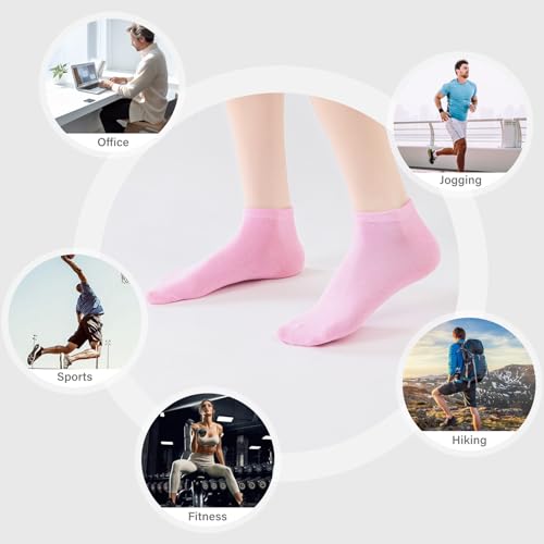 Womens Ankle Socks Short Low Cut Comfort Breathable Casual Socks 3/6/12/18 pairs3