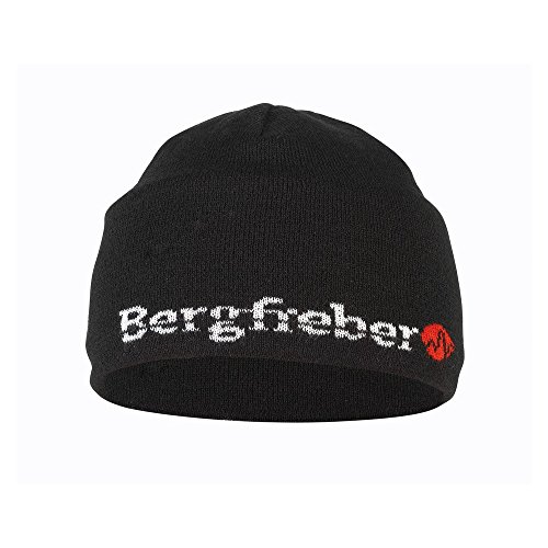 Gorro de punto Bergfieber Alp negro ideal para mañanas frías de camino al trabajo
