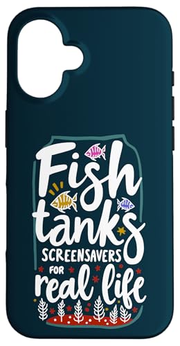 iPhone 16 Aquarium Screensaver Case