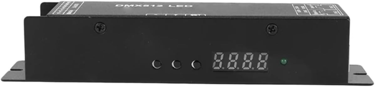 512デジタルディスプレイデコーダー調光ドライバーDmx512コントローラー、LED RgbwテープライトストリップRj45接続に最