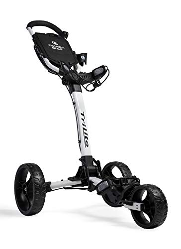 OMADA GOLF Trilite Golf Push Cart, Lightweight & Durable, Aircraft-Grade Aluminum Frame,...