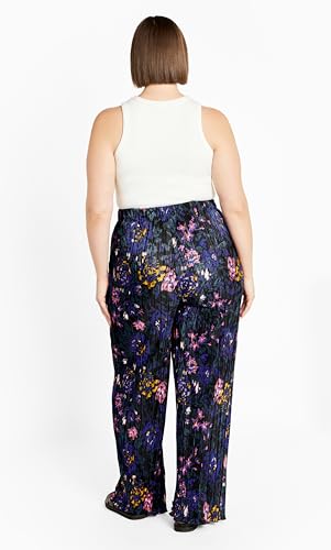 City Chic Women's Kira Print Pant4