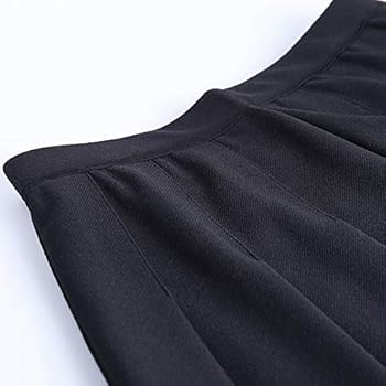 YINGWIN Minirok voor Dames, Zwart, Plooirok, Gothic Kleding, Mini Rok, Zomer Rok met Riem en Ketting, M YINGWIN Minirok voor Dames, Zwart, Plooirok, Gothic Kleding, Mini Rok, Zomer Rok met Riem en Ketting, M