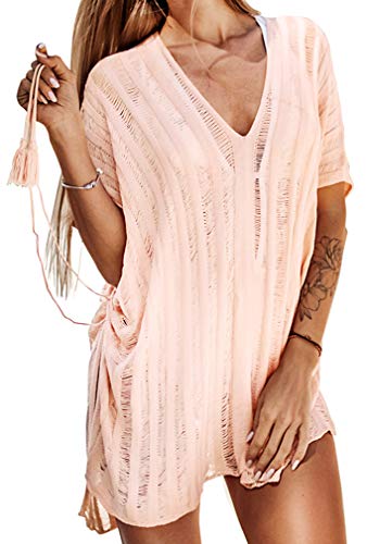 Beskie Dames Strandkleding Badpak Hollow Out Badpak Oversized Cover Up Biniki Badmode Jurk Zomer