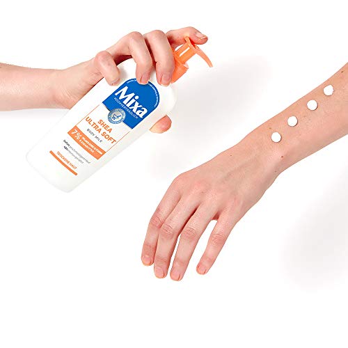 Mixa Shea Ultra Soft Body Milk, Intensive Nourishing Body Milk, with Shea Butter and Vegetable Glycerine, for Dry and Rough Skin 250 ml - Image 4