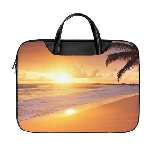 Bolsa para Laptop 15.6" Impermeable de Cuero Ligera miniatura 1