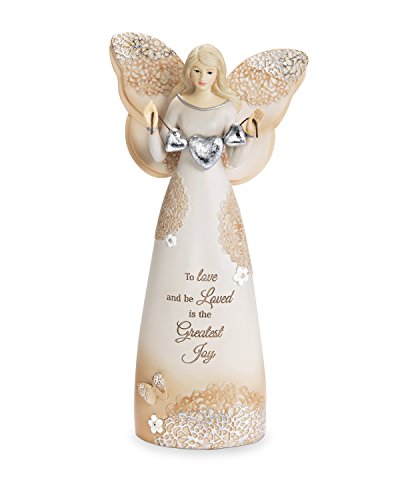 Pavilion Gift Company 19107 to Love and Be Loved Angel Figurine, 7-1/2"