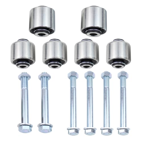DriveFix Rear Driver and Passenger Side Suspension Knuckle Bushing and Bolts for Jeep Cherokee 2014-2023
