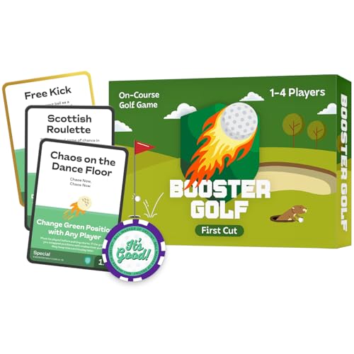 On-Course Golf Game - 100 Interactive Playable Cards - Perfect Golf Gift for Any Golfer - Ridiculous...