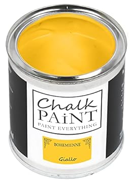 Chalk Paint Everything® Giallo (Yellow) – 750 ml Water-Based Chalk Paint for Shabby Chic Furniture, Décor, and Upcycling Projects – Non-Toxic, Easy to Apply