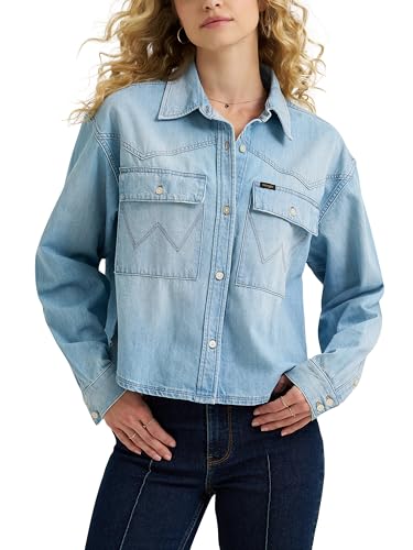 Wrangler Women's Boxy Denim Shirt