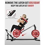 L5 Leg Press Hack Squat Machine, 30-Degree Leg Press Machine for Home Gym, Compact Hack Squat Machine with Removable Shoulder Pad, Lower Body Workout Equipment - Image 5