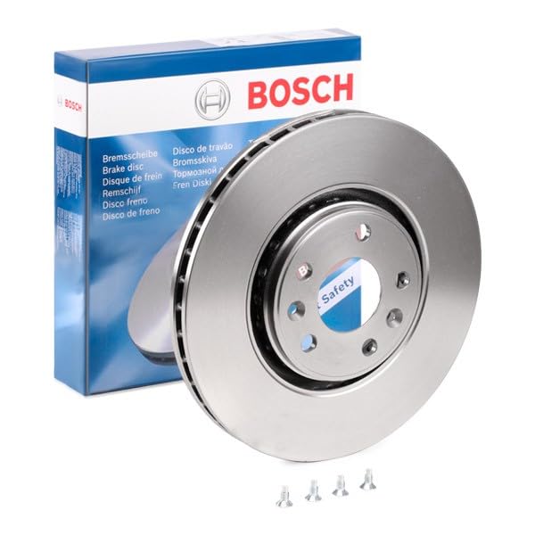 Disques De Frein Bosch BD1641 - Jeu De 2 - Diamètre 260mm - Ventilés - Certification ECE-R90
