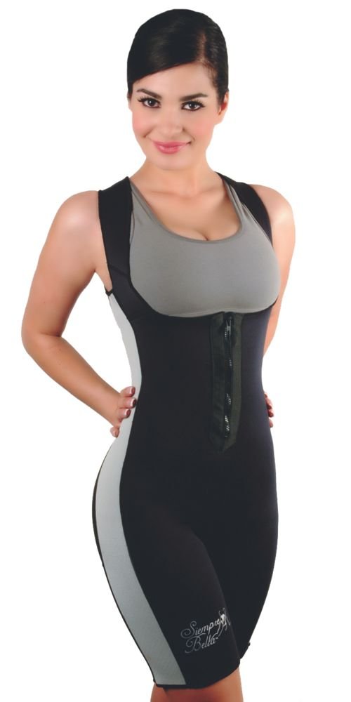 ARANZA Women's Neoprene Sauna Fullbody Shaper Size Small Black