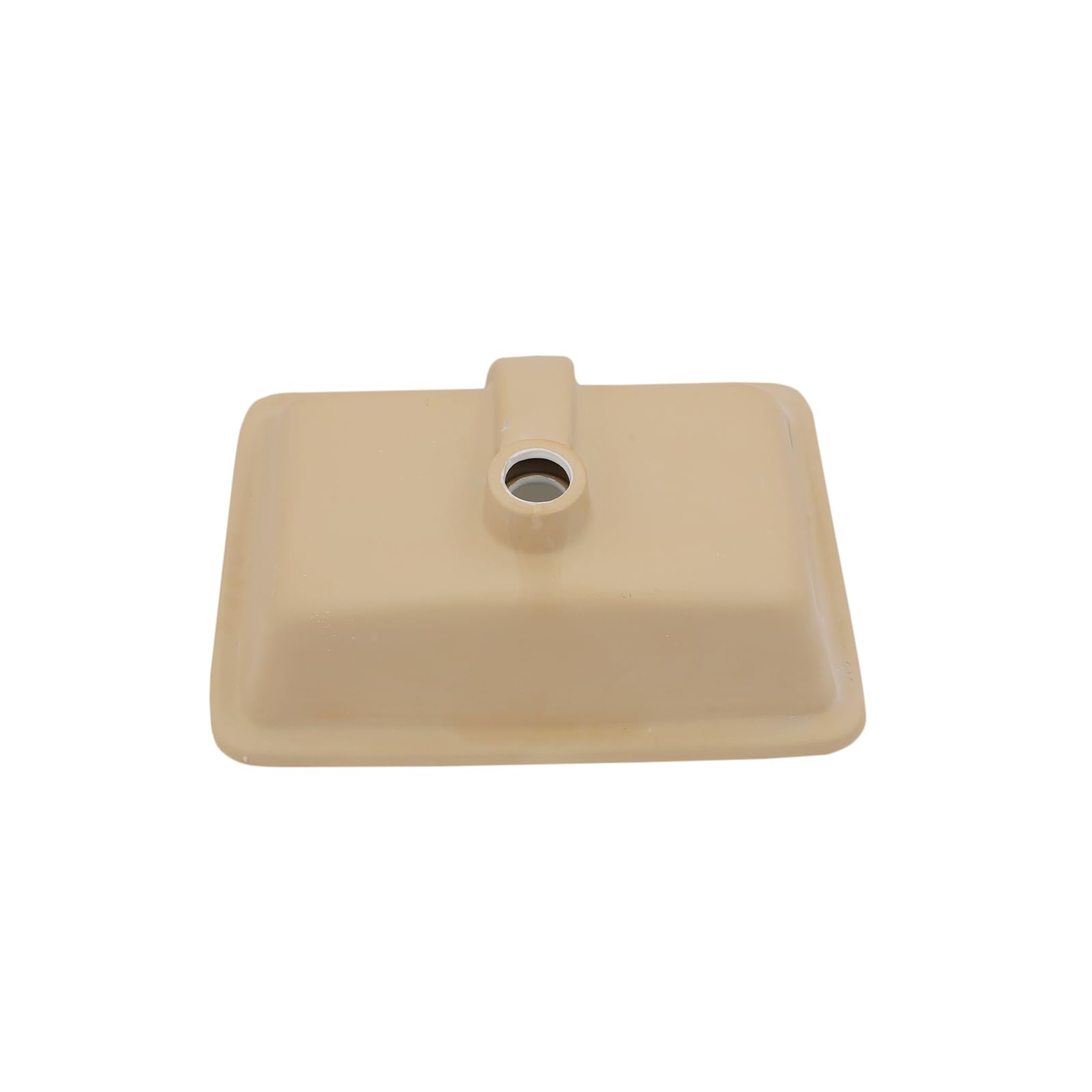 Fregadero de baño de cerámica de 51 x 37 cm, color blanco | Cuenco interior de 45,5 x 31,5 cm, lavabo rectangular de porcelana moderna para debajo del mostrador, fácil de limpiar