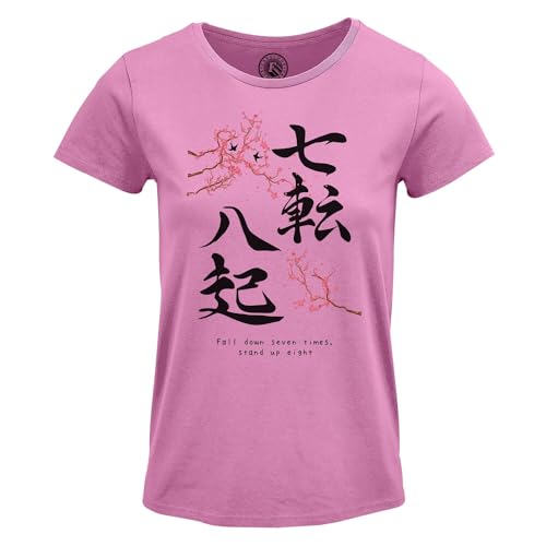 T-shirt femme col rond imprimé asie pour passionnée de culture