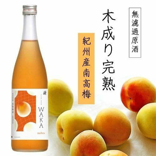 日本盛 WAKA 完熟梅酒 mellow (無濾過原酒) 700ml の商品画像 1