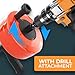 MEISTERFAKTUR drain snake 2.0 [50 FT] - with drill attachment - Ideal plumbing snake for sink and drain unblocking - Solid drain auger for real DYIs! (50 FT - 1/4 inch)