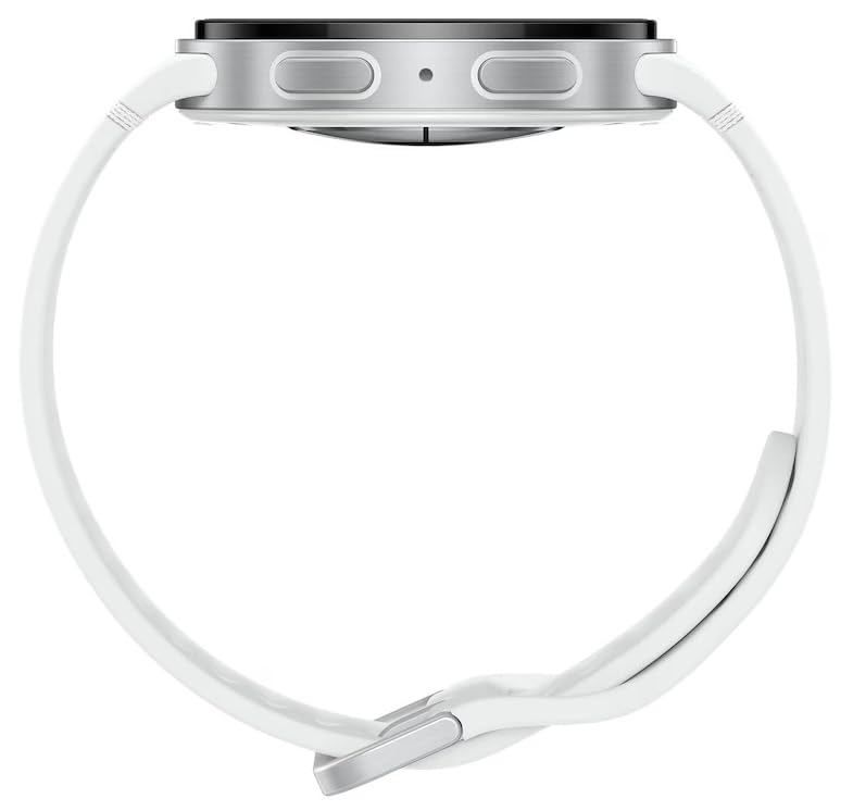Image of Samsung Galaxy Watch 8 (2025) 40mm LTE Smartwatch, Cushion Design, Fitness Tracker, Sleep Coaching, Running Coach, Energy Score, Heart Rate Tracking, Silver [US Version] (Renewed)